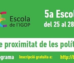 Escola Estiu IGOP 2018 Escola Estiu IGOP 2018